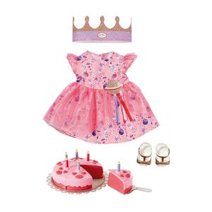 Baby Born DLX Bday Set 43cm